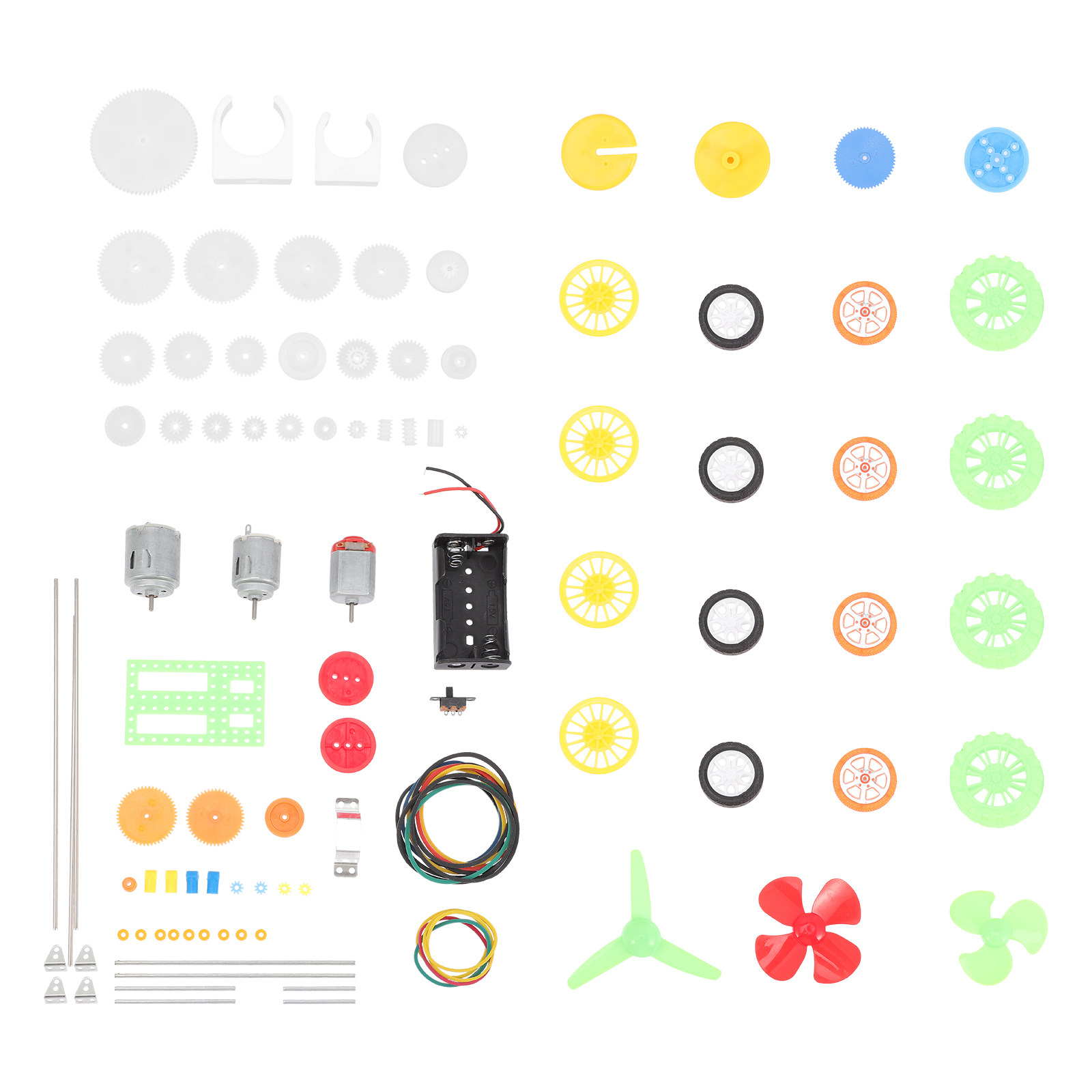 Science Kit - مجموعة تروس محرك تيار مستمر مكونة