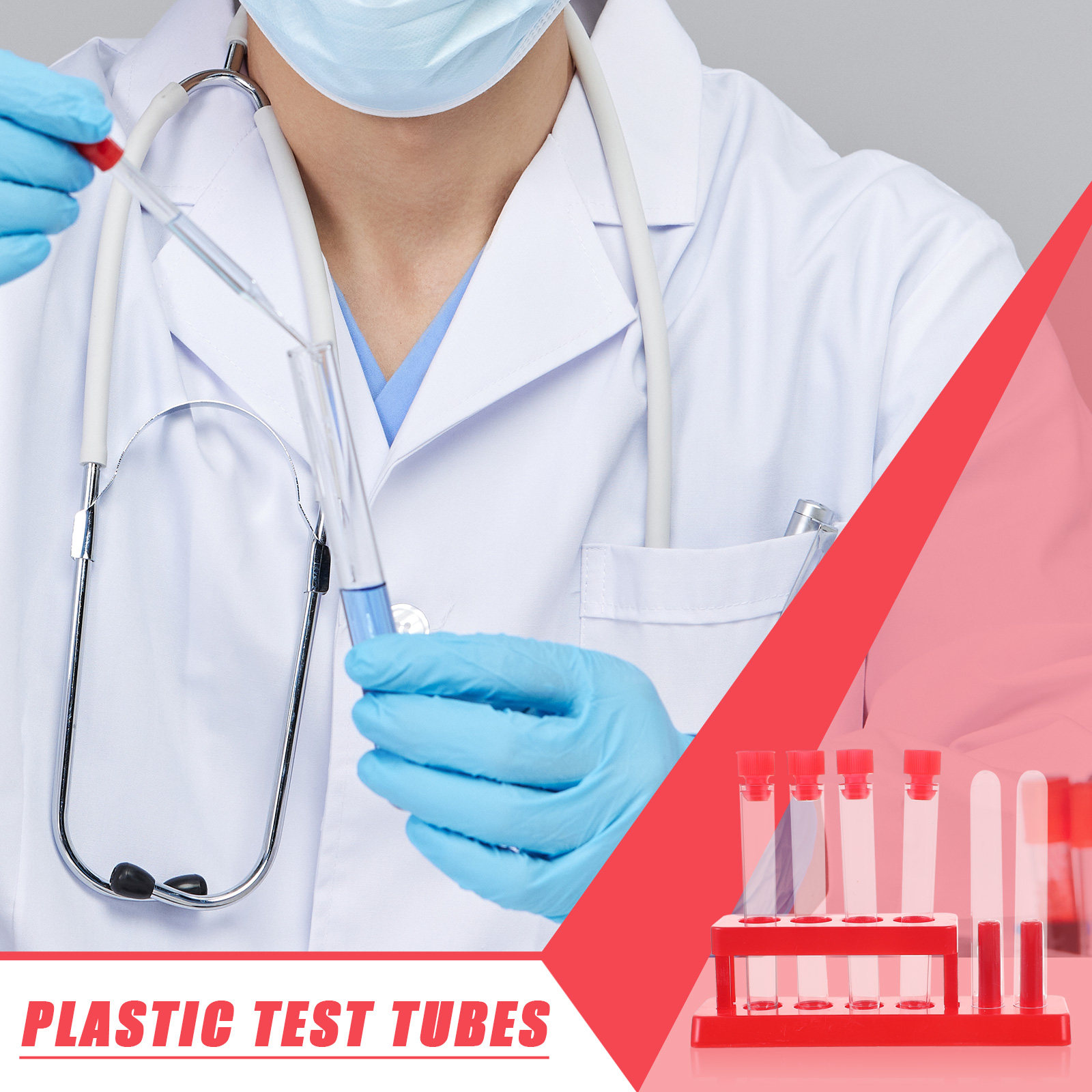 مجموعة حامل أنابيب الاختبار، ت - مراجعة Science Kit وسعره